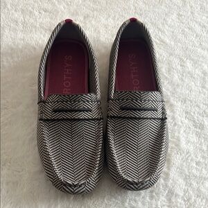 Rothy’s The Driver Iron Herringbone 9.5 Like New Washable shoes